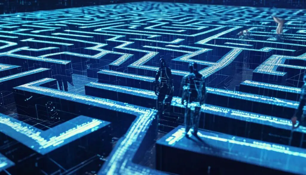 digital maze